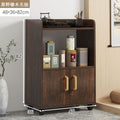 Modern minimalist tea cabinet, cupboard, home kitchen storage cabinet, living room wall-mounted cabinet, office water boiler storage cabinet