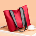 2024 new large capacity shoulder bag fashionable floral oxford cloth tote bag large capacity trendy women's bag