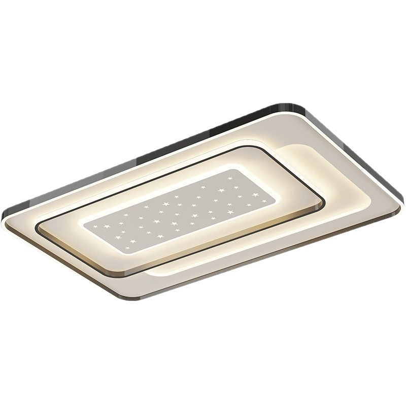 Living room light led ceiling light 2025 new Nordic atmosphere intelligent voice bedroom study restaurant lighting combination