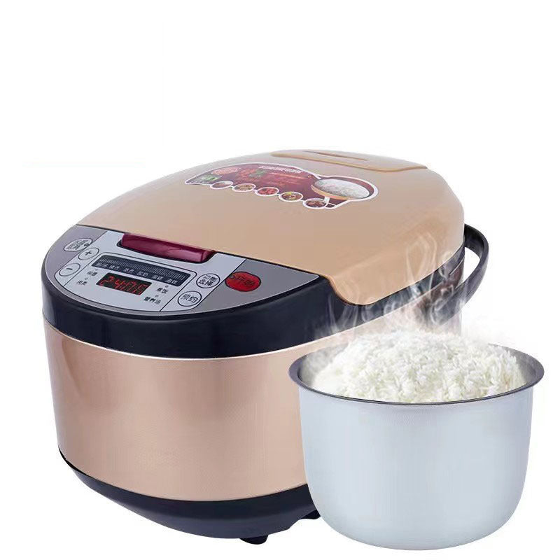 Golden rice cookerfor homemultifunctional rice cooker 5 liter large capacity firewood rice appointment rice cooker special price wholesale
