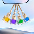 Car air freshener pendant, 8ml car perfume, long-lasting light fragrance for car interior, car dangle, cologne for men and women