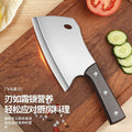 Striped fish-killing household knife, fish-killing forged chopping dual-purpose knife, household kitchen knife, stainless steel hotel commercial chef's knife