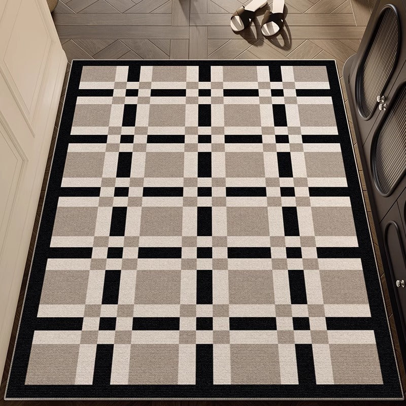 Entrance door mat, new  model: high-end, stain-resistant, wash-free, wipeable doormat for entryways