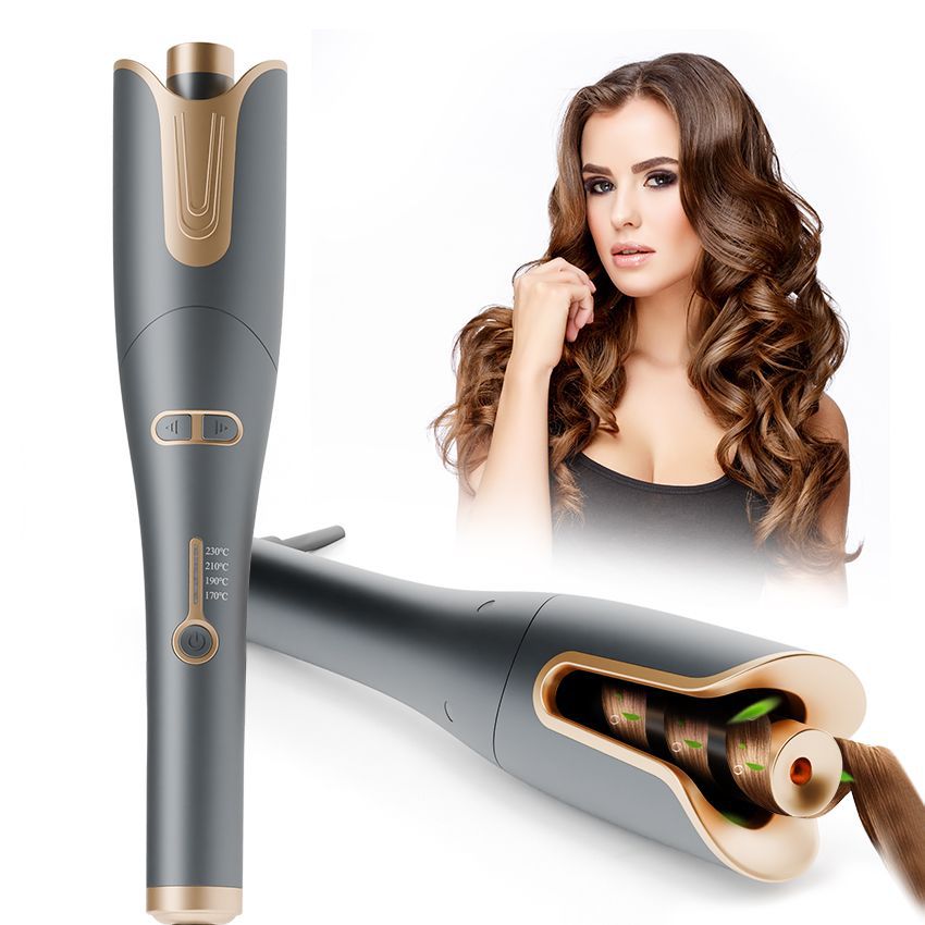 Cross-border rose roll automatic curling iron does not hurt hair, lazy electric curling iron, multi-functional intelligent hair perm