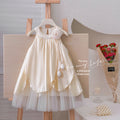 Girls' dress  new summer style halter neck princess dress mesh dress tank dress