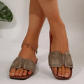 Ready-to-ship wholesale plus-size flat sandals for women, summer , fairy-style open-toe thong sandals