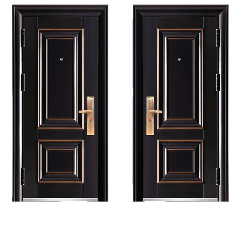 Factory direct sales wholesale security door 7cm entrance single and double double door entrance door rental house project door
