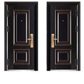 Factory direct sales wholesale security door 7cm entrance single and double double door entrance door rental house project door
