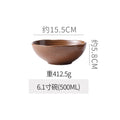 Vintage chic ceramic dinnerware - restaurant & hotel grade, unique ribbed design, steak & western cuisine plates, high-style deep dishes for home use