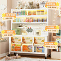 Multifunctional storage side cabinet, baby supplies storage cabinet, baby feeding table storage cabinet, storage rack, floor-standing multi-layer kitchen