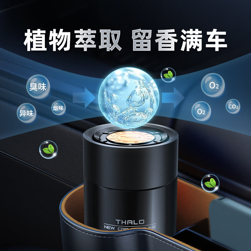 Car aromatherapy balm black gentleman fashion car seat balm home indoor fireless aromatherapy air freshener