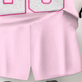 wholesale girls' short-sleeve and shorts sets, fashionable spring, summer, and autumn outfits for girls