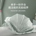 Baby mosquito net canopy - full coverage, foldable, universal fit for cribs