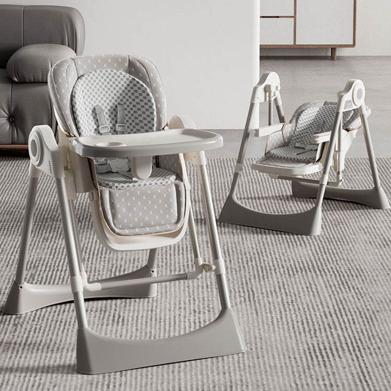 Multifunctional baby high chair - 0-6 years, convertible reclining & foldable, 2-in-1 feeding & rocking chair for infants and toddlers