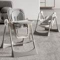 Multifunctional baby high chair - 0-6 years, convertible reclining & foldable, 2-in-1 feeding & rocking chair for infants and toddlers