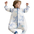 Baby sleeping bag - spring/autumn gauze, summer style, kids' split-leg sleeping bag, baby anti-kick quilt, all-season use