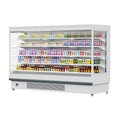 Huaer freezer commercial freezer supermarket fruit preservation refrigerator display cabinet 3 meter separates machine air curtain cabinet customized