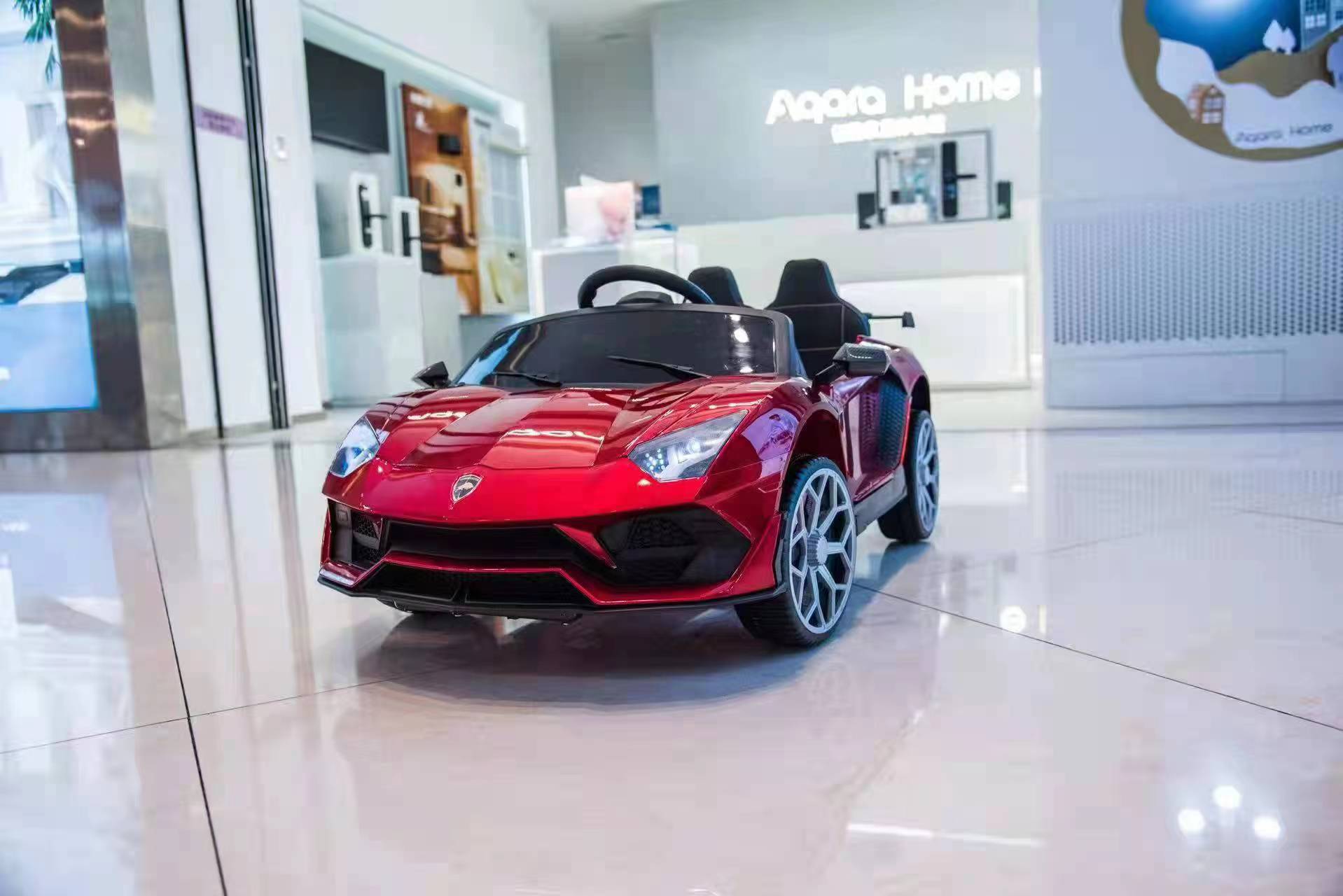 New children's electric car four-wheel remote control car charging can seat boys and girls baby sports car children's toy car