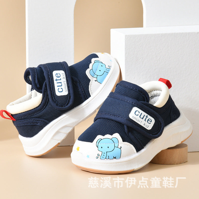 Toddler shoes for boys, spring and autumn, 0-1-2 years old, soft sole breathable infant and toddler shoes for girls