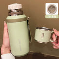 316 stainless steel thermos cup for girls large capacity thermos kettle high appearance tea bowl lid cup ready-made personalized wholesale