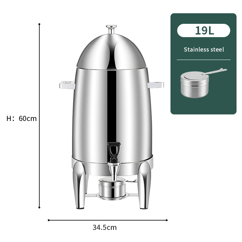 Coffee tripod, restaurant commercial beverage bucket Stainless steel visual beverage machine Juicer Korean, juice tripod