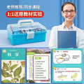 2025 hot-selling complete junior high school physics experiment kit: electricity, electromagnetism, mechanics, and optics experiment box for grades 8-9