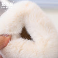 Vancahao girls' fur-lined snow boots -  winter new collection - kids' thickened, plush-lined cotton shoes with sequin ankle boots