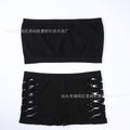 intimatessexycut outtube top one-piece briefssuitfashion women's single-layer bra and panties suit