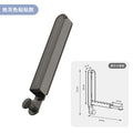 Indoor punch-free wall-mounted clothes hanger storage rack retractable balcony for homefoldable clothes drying rack storage rack