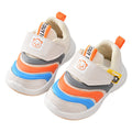 Kids' spring/autumn  collection: girls' breathable soft-soled baby shoes, boys' functional shoes, and first walker shoes