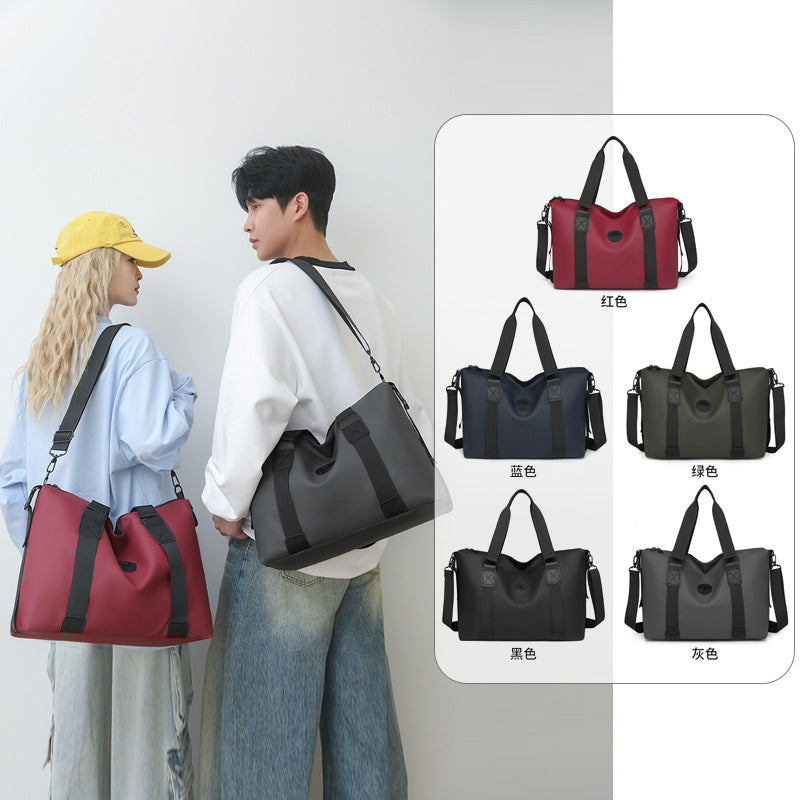 Short business trip lightweight portable storage bag trendy casual large capacity travel bag lightweight wet and dry separation fitness bag