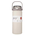 Double drinking large capacity handle kettle thermos cup 316 stainless steel high appearance portable straw cup travel kettle wholesale
