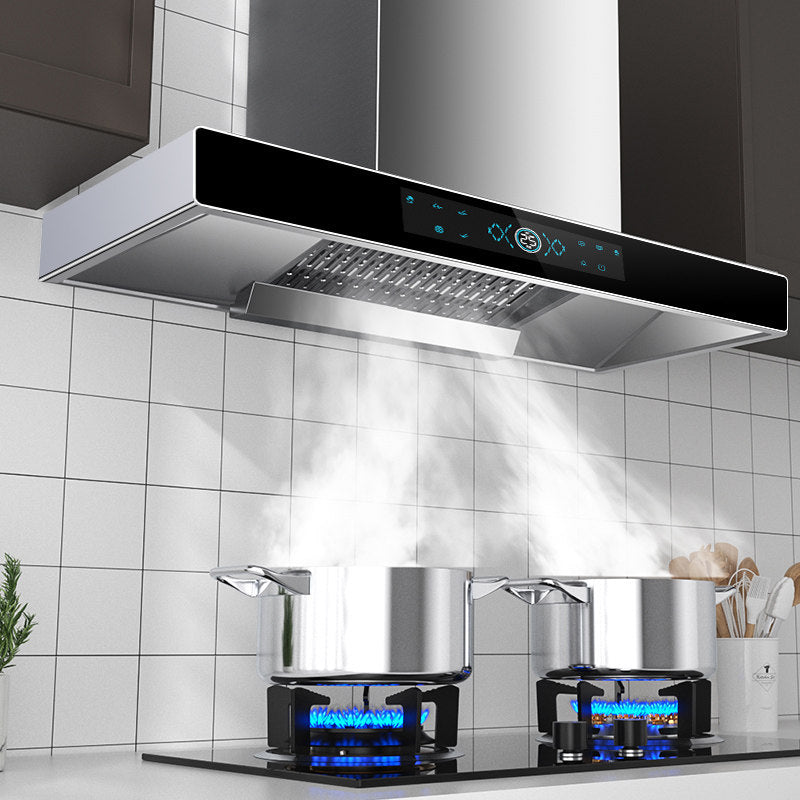 Wholesale xinfei range hood for home kitchen large suction top suction wall-mounted european style range hood