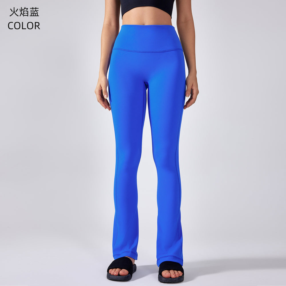 New high-waisted seamless yoga pants for women - naked feel, butt-lifting, flare leggings - perfect for outdoor wear, sports, fitness, and yoga - daw190