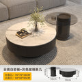 Solid wood drawer - 70*33 cloud white + 50 grey glass combination (set)