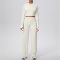Cloud-feel quick-dry zip-up yoga set - high-waisted, slim-fit, outdoor casual running & fitness activewear for women