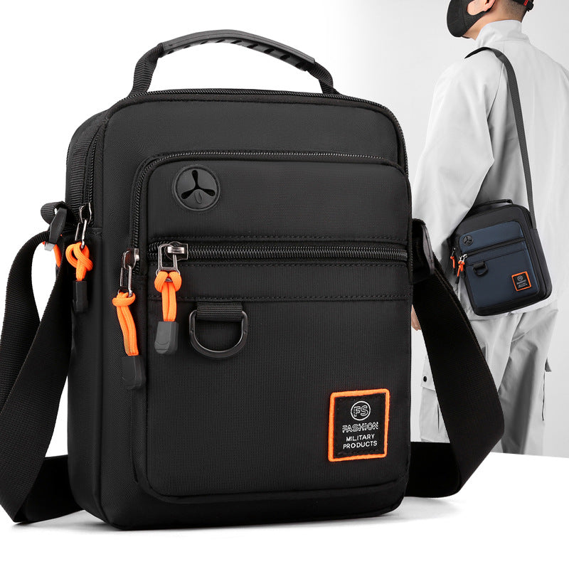 Fashion messenger bag backpack shoulder bag Korean version casual anti-splashing Oxford cloth business bag briefcase mobile phone bag