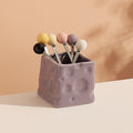 Cheese and fruit fork jar suitfor homeclassy good stuff exquisite afternoon tea dessert fork spoon ceramic handle fruit spoon