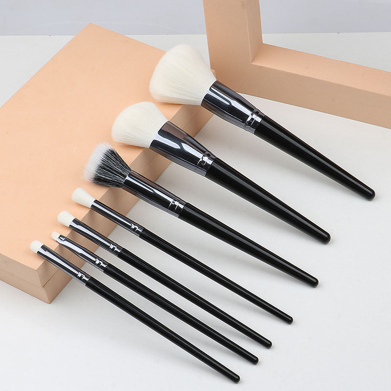 Small waist brush makeup brush suit nylon hair eye detail brush powder bottom brush beauty tool makeup brush cangzhou