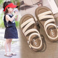 Girls' open-toe sandals: stylish summer new arrivals - korean style, princess-inspired, cute, versatile, and chic for students