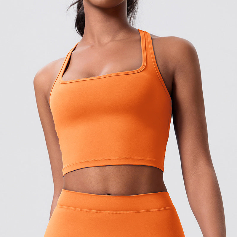 dance running sports intimates women's vest style fitness yoga tops bra personalized cross-border hot sale