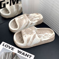 Best sellingeva high-looking, anti-slip, anti-odor home slippers for men and women, summerfor homecouple soft bottom one word
