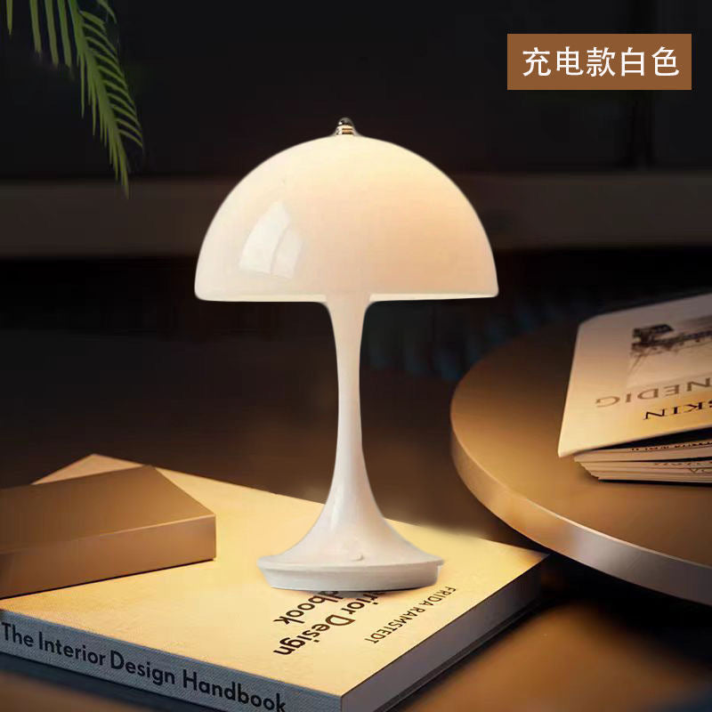 Nordic bedside bedroom cross-border table lamp headlamp eye protection touch usb table lamp night light bedside lamp bud charging