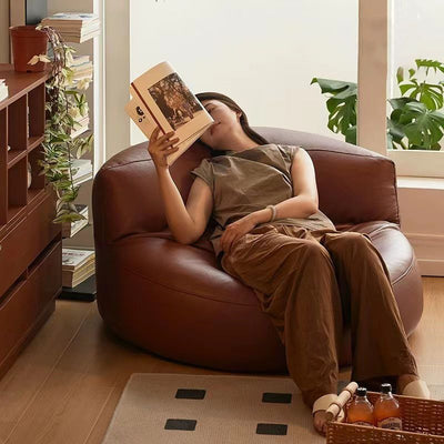 Beanbag sofa - lazy sofa, tatami style, single seater, perfect for small spaces, balcony, bedroom, living room - reclining lounger