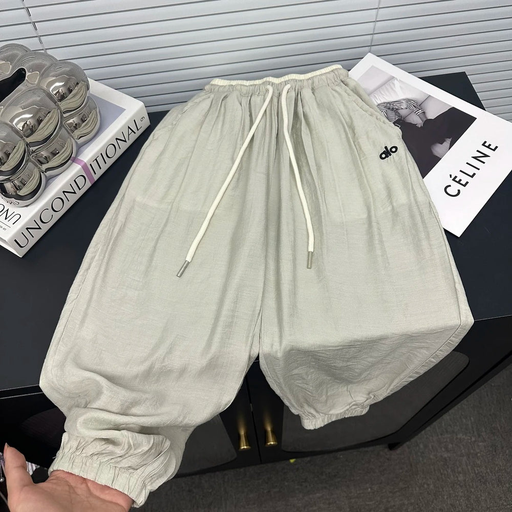 Nine-point pants pants boys and girls thin summer casual pants neutral children's pants kids girlloosekids anti-mosquito pants