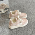 Korean style chunky platform sneakers - trendy, versatile, and unique white shoes for women - new spring 2026 collection - student bread shoes