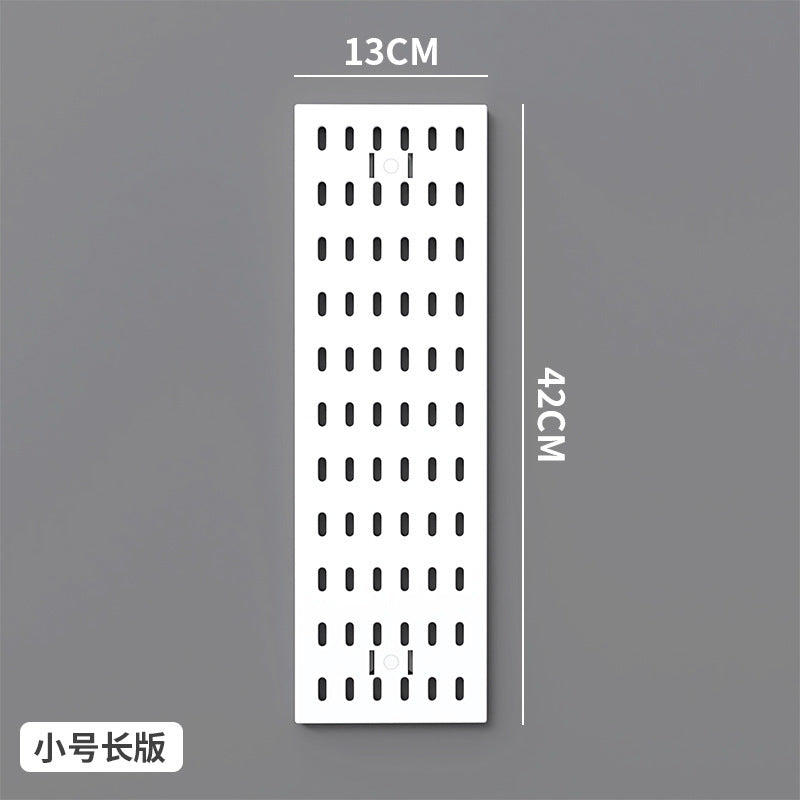 No punching hole board Shelf Kitchen hole board Accessories Storage and finishing Display rack Multifunctional hole board