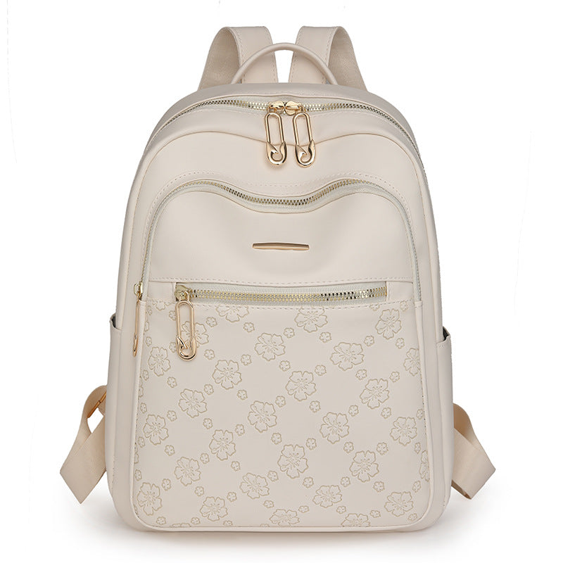 Cross-border  backpack women's 2025 new fashion leisure travel backpack large capacity women embossing wholesale