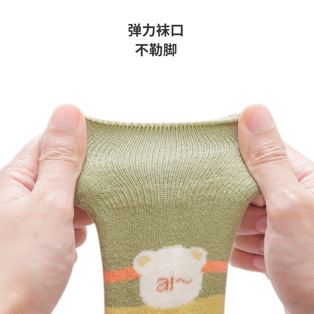 Babylon terry thickened fall and winter baby socks infant newborn socks knee socks cotton socks kids socks heattech