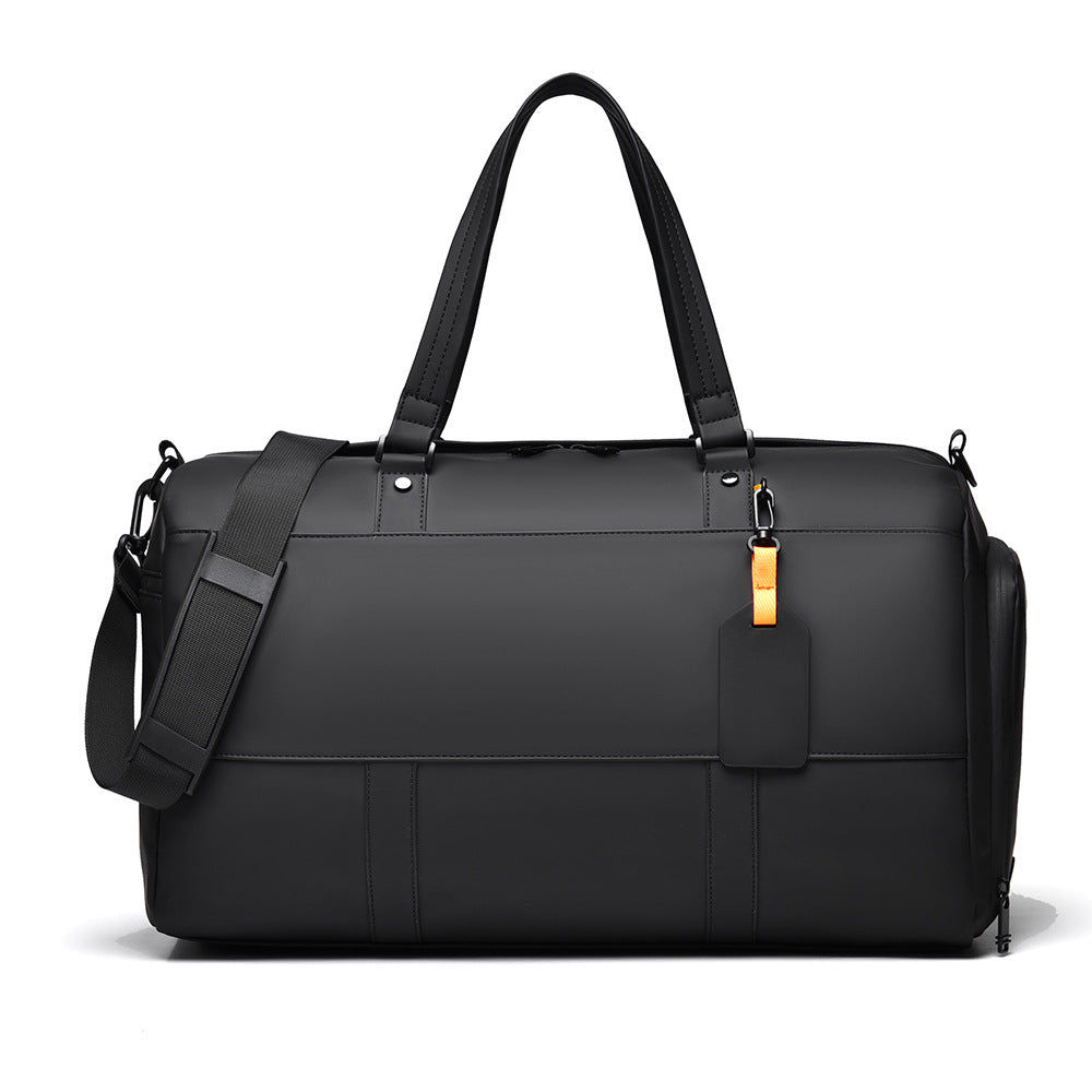 New stylish and simple travel bag, independent shoe compartment bag, shoulder messenger bag, wet and dry separation, short trip fitness bag